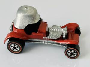1977 Red Baron Hot Wheels car, a toy car modeled after a real life custom car of the same name